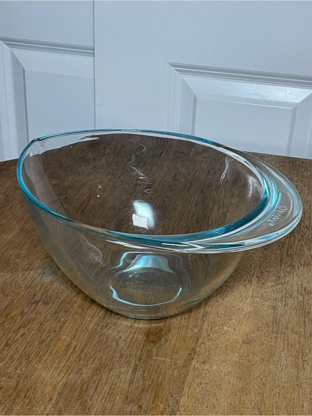 Pyrex Clear Glass 2.5 Qt Mixing Bowl #325 Made in USA